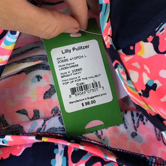 NWT Lilly Pulitzer Linden Dress - Picture 5 of 7